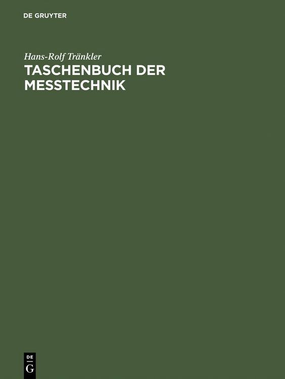Produktbild: Taschenbuch der Me&szlig;technik