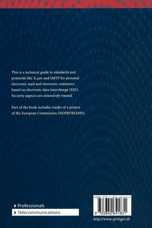 Produktbild: High Quality Messaging and Electronic Commerce