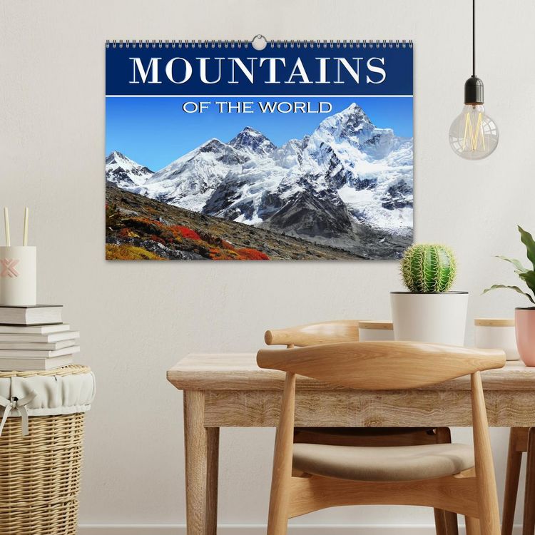 Produktbild: Mountains of The World (Wall Calendar 2026 DIN A3 landscape), CALVENDO 12 Month Wall Calendar