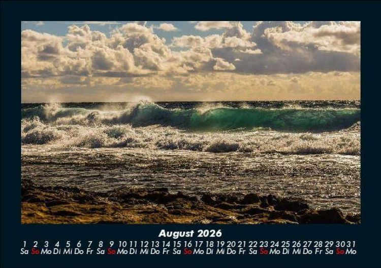 Produktbild: Meereslandschaft 2026 Fotokalender DIN A5