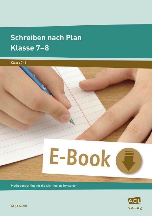 Produktbild: Schreiben nach Plan - Klasse 7-8