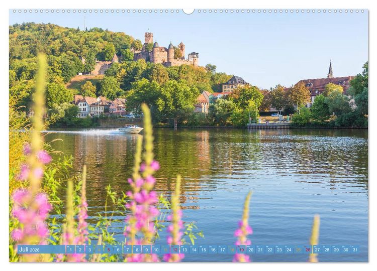 Produktbild: Main-Tauber-Romantik (Wandkalender 2026 DIN A2 quer), CALVENDO Monatskalender