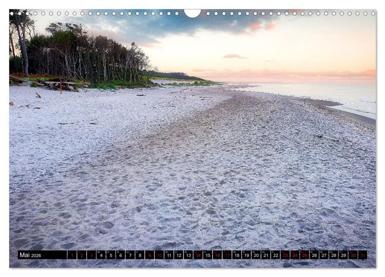 Produktbild: Fischland - Dar&szlig;- Zingst (Wandkalender 2026 DIN A3 quer), CALVENDO Monatskalender