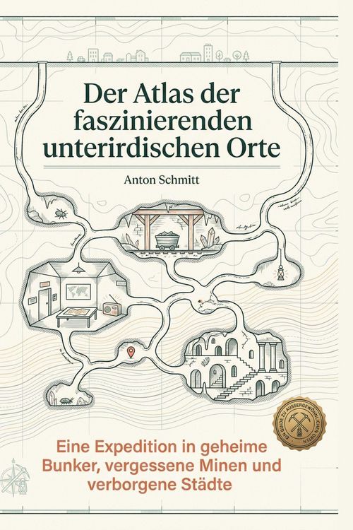 Produktbild: Der Atlas der faszinierenden unterirdischen Orte