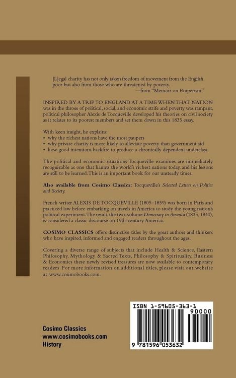 Produktbild: Memoir on Pauperism