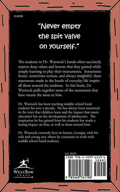 Produktbild: Never Empty the Spit Valve on Yourself.