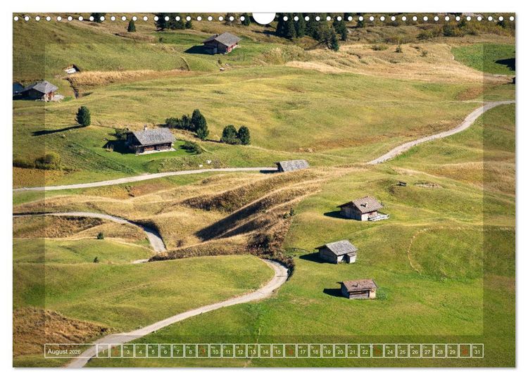 Produktbild: Bergerlebnis Dolomiten (Wandkalender 2026 DIN A3 quer), CALVENDO Monatskalender