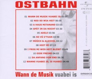 Produktbild: Wann de Musik (frisch gemastert)
