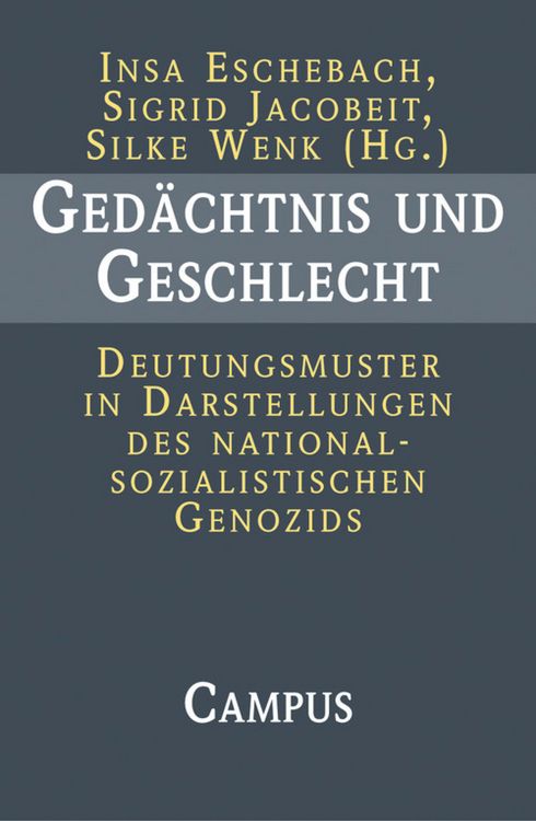 Produktbild: Ged&auml;chtnis und Geschlecht
