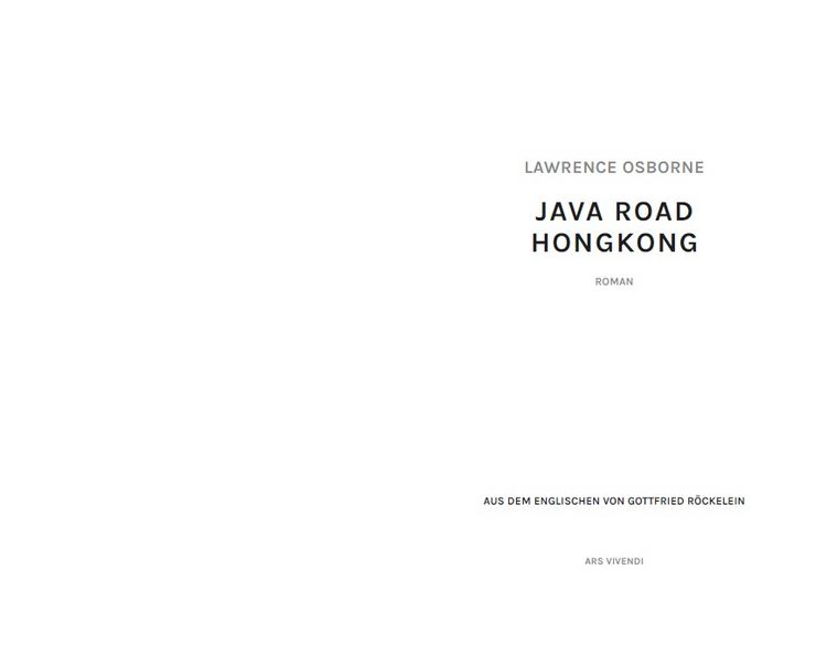Produktbild: Java Road Hong Kong
