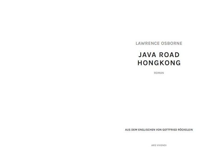 Produktbild: Java Road Hong Kong