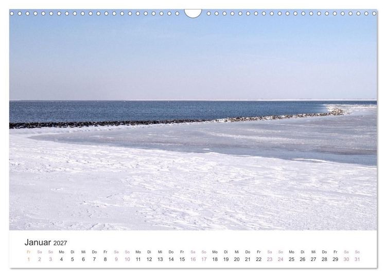 Produktbild: Hamburger Hallig - Der Weg ist das Ziel (Wandkalender 2027 DIN A3 quer), CALVENDO Monatskalender