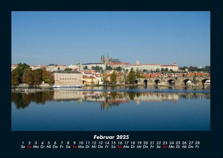 Produktbild: Prag 2025 Fotokalender DIN A4