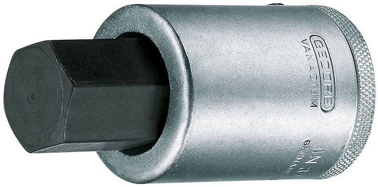 Produktbild: Steckschl&uuml;sseleinsatz IN 32 3/4 Zoll Innen-6-kant SW 17mm L.80mm GEDORE