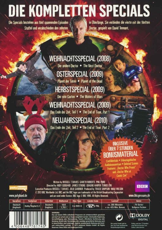 Produktbild: Doctor Who - Die kompletten Specials