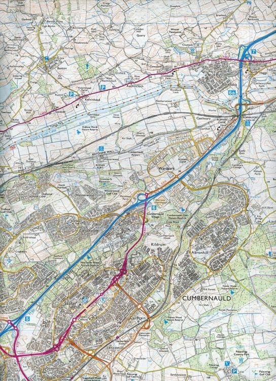Produktbild: Falkirk, Cumbernauld & Livingston