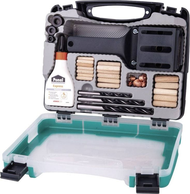 Produktbild: Wolfcraft 4645000 D&uuml;belset 1St.