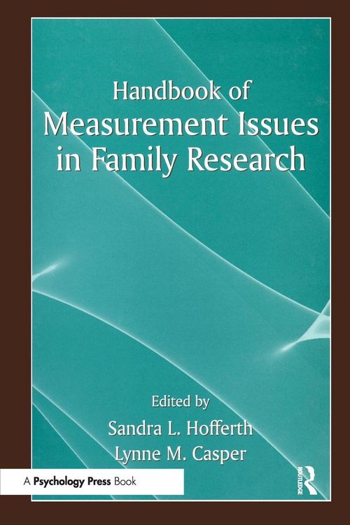 Produktbild: Handbook of Measurement Issues in Family Research