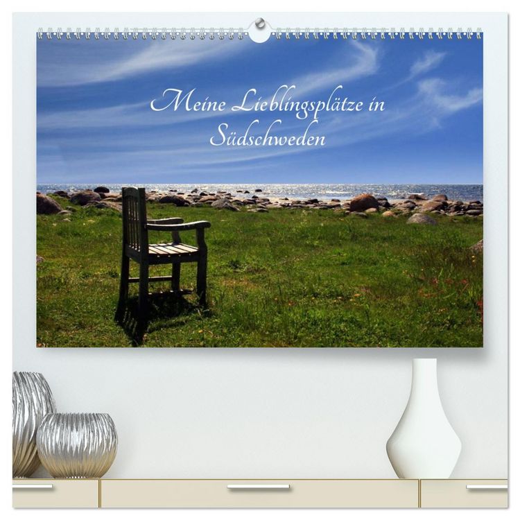 Produktbild: Meine Lieblingspl&auml;tze in S&uuml;dschweden (hochwertiger Premium Wandkalender 2026 DIN A2 quer), Kunstdruck in Hochglanz