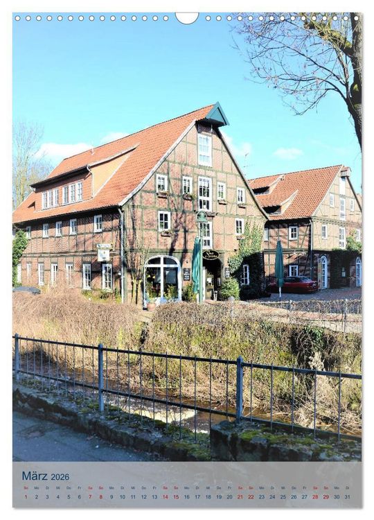 Produktbild: Rotenburg / W&uuml;mme - 2026 (Wandkalender 2026 DIN A3 hoch), CALVENDO Monatskalender