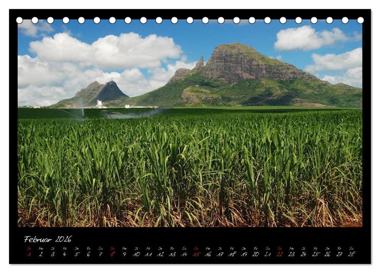 Produktbild: Mauritius (Tischkalender 2026 DIN A5 quer), CALVENDO Monatskalender