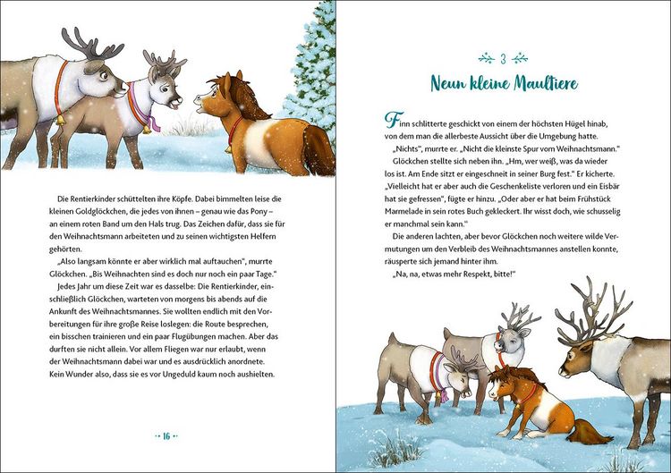 Produktbild: Gl&ouml;ckchen, das Weihnachtspony - Ein magisches Winterwunder