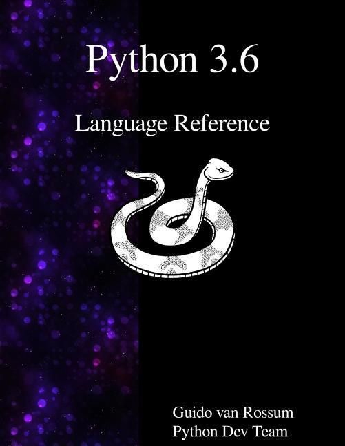 Produktbild: Python 3.6 Language Reference
