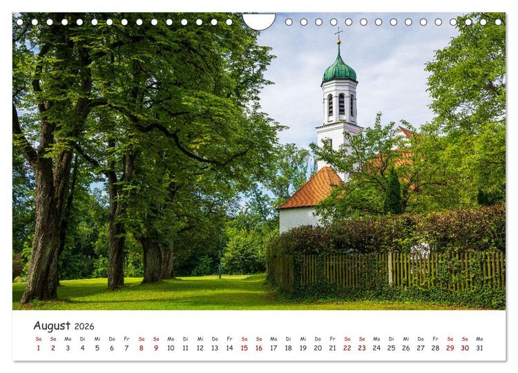 Produktbild: Neus&auml;&szlig; - Perle im Schmuttertal (Wandkalender 2026 DIN A4 quer), CALVENDO Monatskalender