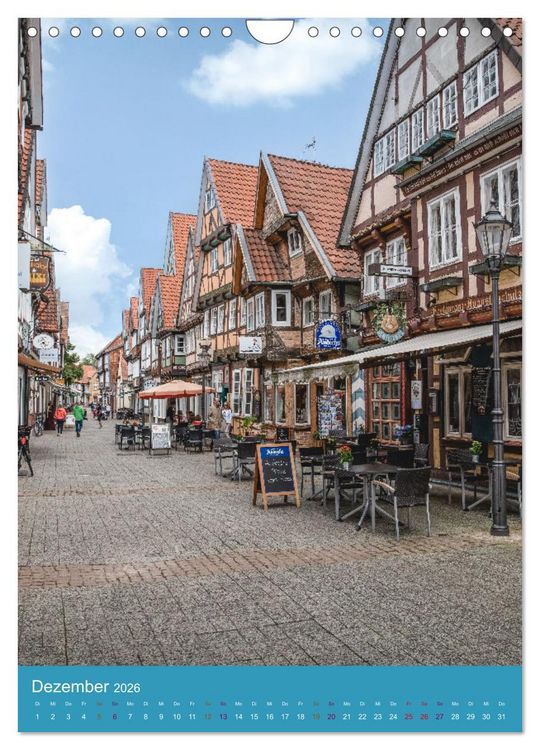 Produktbild: Celle in Niedersachsen (Wandkalender 2026 DIN A4 hoch), CALVENDO Monatskalender