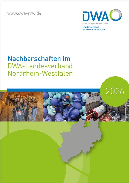 Produktbild: Nachbarschaften im DWA-Landesverband Nordrhein-Westfalen 2026