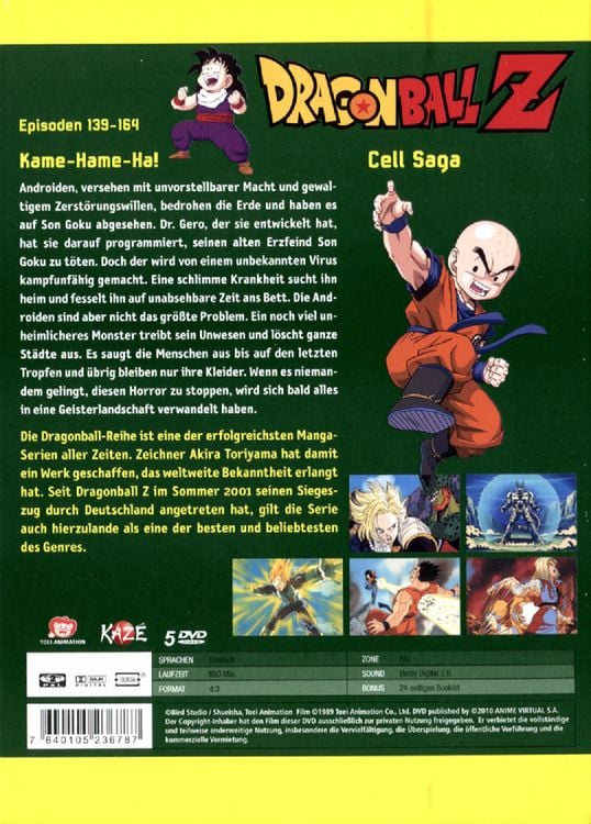 Produktbild: Dragonball Z - Box 5/Episoden 139-164 [5 DVDs]