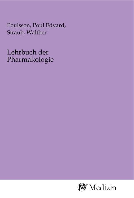 Produktbild: Lehrbuch der Pharmakologie