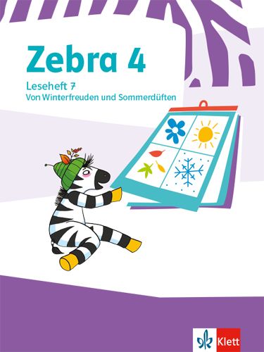 Produktbild: Zebra 4. Lesehefte Klasse 4