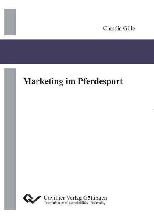 Produktbild: Marketing im Pferdesport