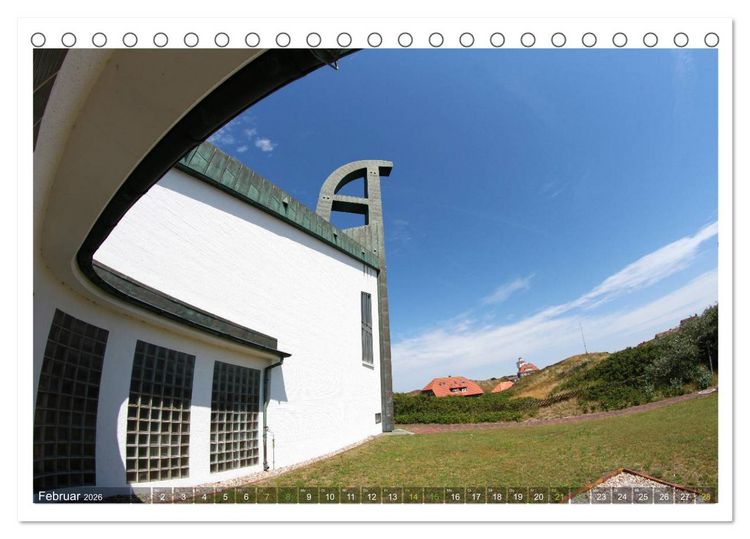 Produktbild: OP LANGEOOG (Tischkalender 2026 DIN A5 quer), CALVENDO Monatskalender