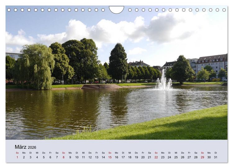 Produktbild: Bremerhaven. Die Seestadt an der Nordseek&uuml;ste (Wandkalender 2026 DIN A4 quer), CALVENDO Monatskalender