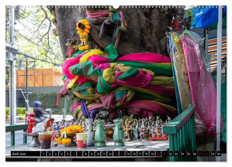 Produktbild: Bangkok - pulsierende Hauptstadt Thailands (Wandkalender 2026 DIN A2 quer), CALVENDO Monatskalender