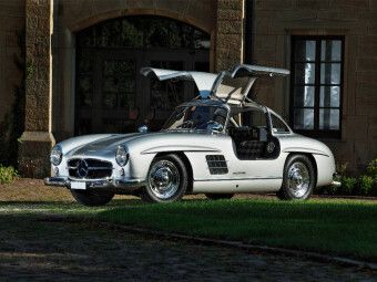 Produktbild: CALVENDO Puzzle Mercedes 300 SL Fl&uuml;gelt&uuml;rer | 1000 Teile Lege-Gr&ouml;&szlig;e 64x48cm Foto-Puzzle f&uuml;r gl&uuml;ckliche Stunden