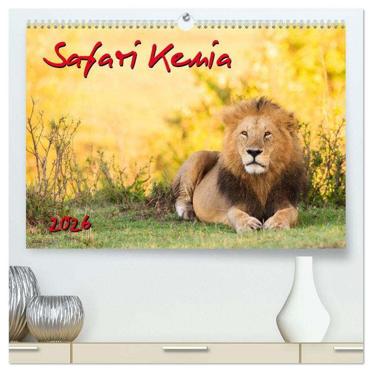 Produktbild: Safari Kenia (hochwertiger Premium Wandkalender 2026 DIN A2 quer), Kunstdruck in Hochglanz