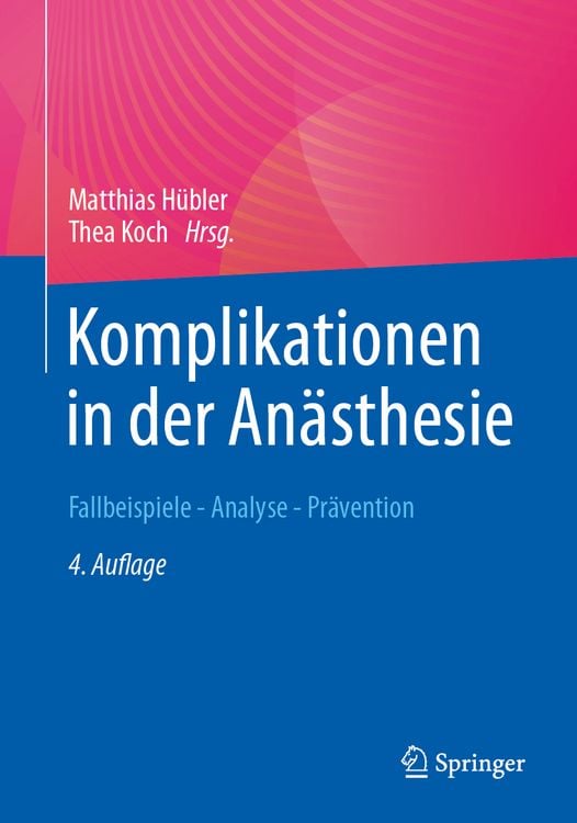 Produktbild: Komplikationen in der An&auml;sthesie