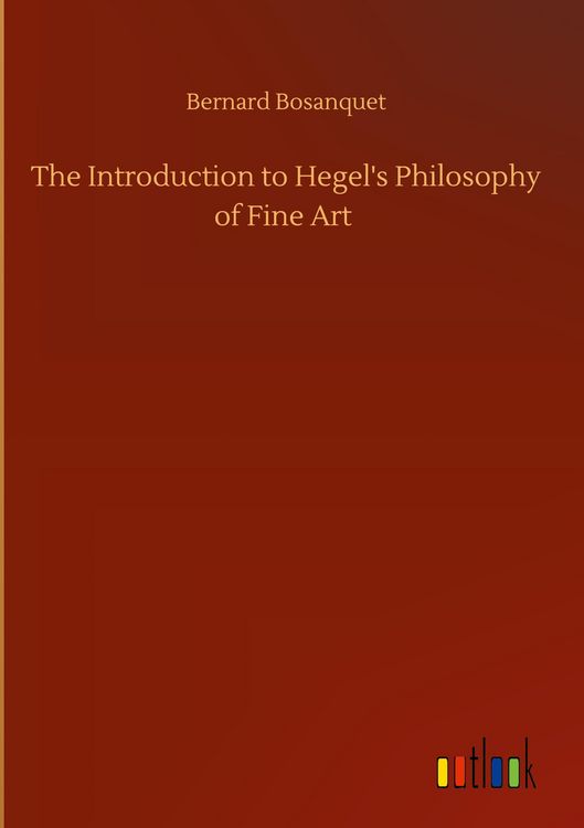 Produktbild: The Introduction to Hegel's Philosophy of Fine Art