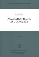 Produktbild: Pragmatics, Truth, and Language