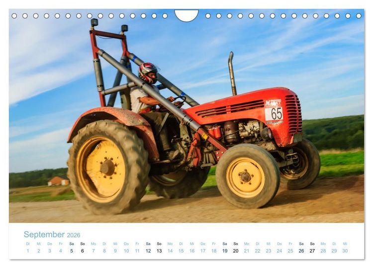 Produktbild: Traktorrennen - die 24 Stunden von Reingers (Wandkalender 2026 DIN A4 quer), CALVENDO Monatskalender