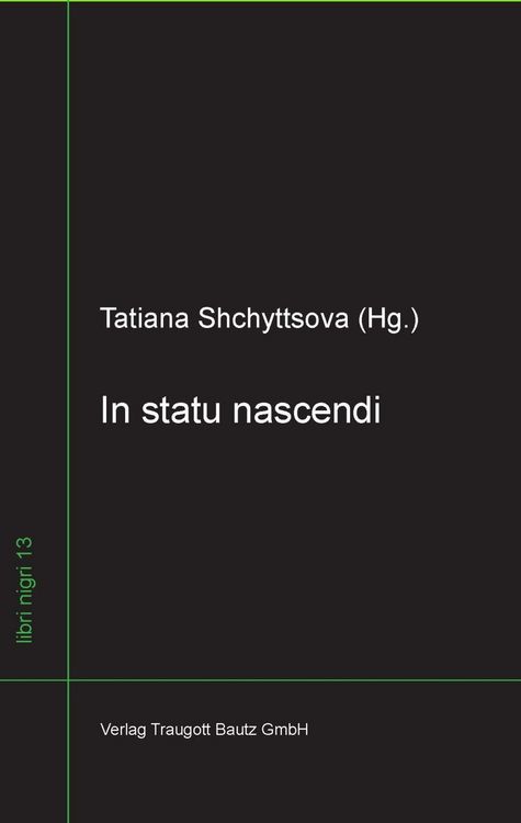 Produktbild: In statu nascendi