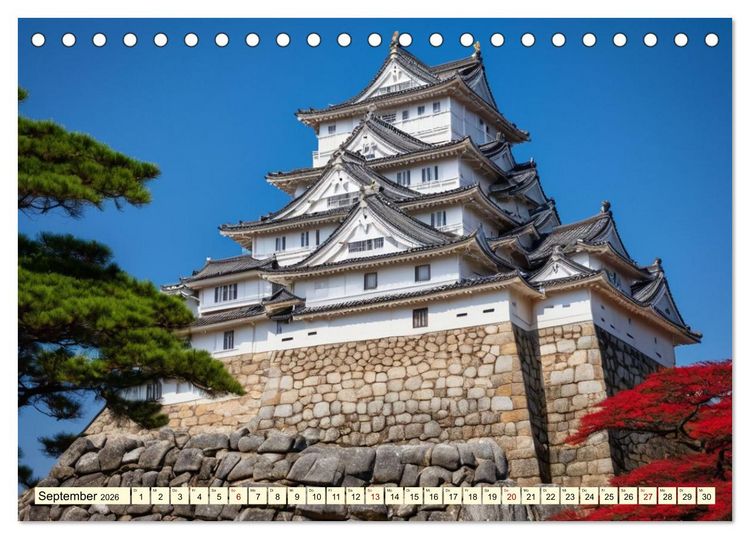Produktbild: Typisch Japanisch (Tischkalender 2026 DIN A5 quer), CALVENDO Monatskalender
