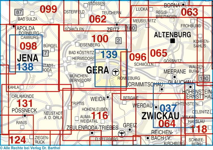 Produktbild: Stadtplan Gera