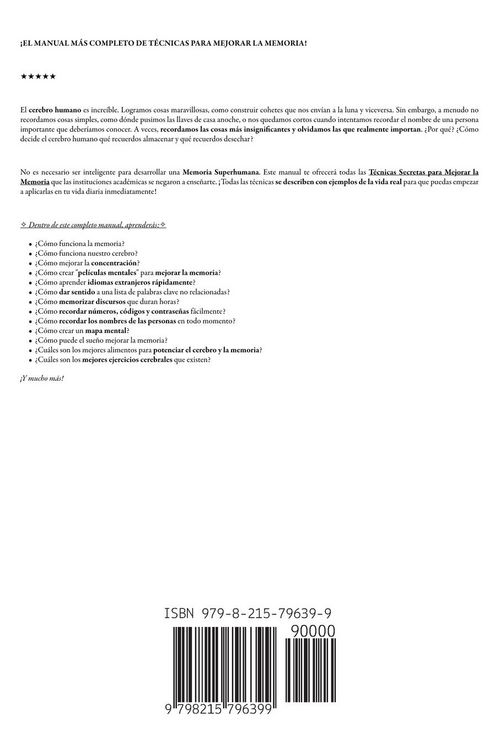Produktbild: Mejora de la memoria