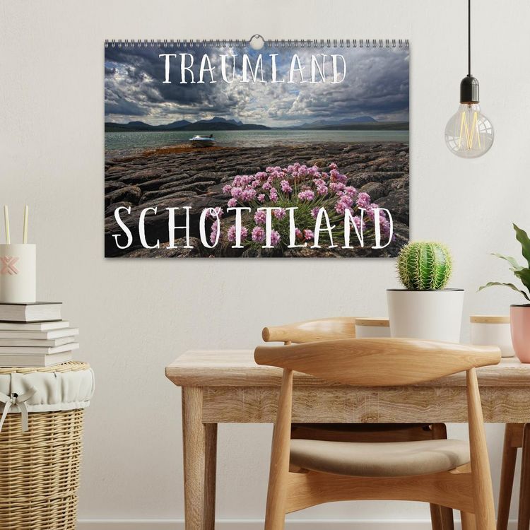 Produktbild: Traumland Schottland (Wandkalender 2026 DIN A3 quer), CALVENDO Monatskalender