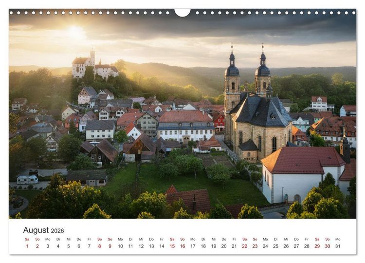 Produktbild: Fr&auml;nkische Schweiz &ndash; Zwischen Burgen, H&ouml;hlen und W&auml;ldern (Wandkalender 2026 DIN A3 quer), CALVENDO Monatskalender