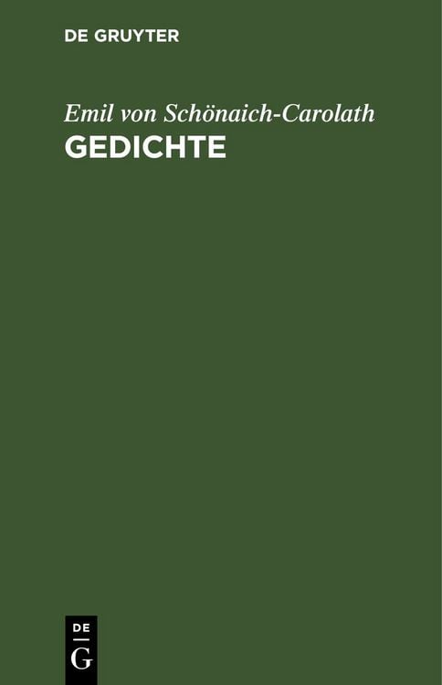 Produktbild: Gedichte